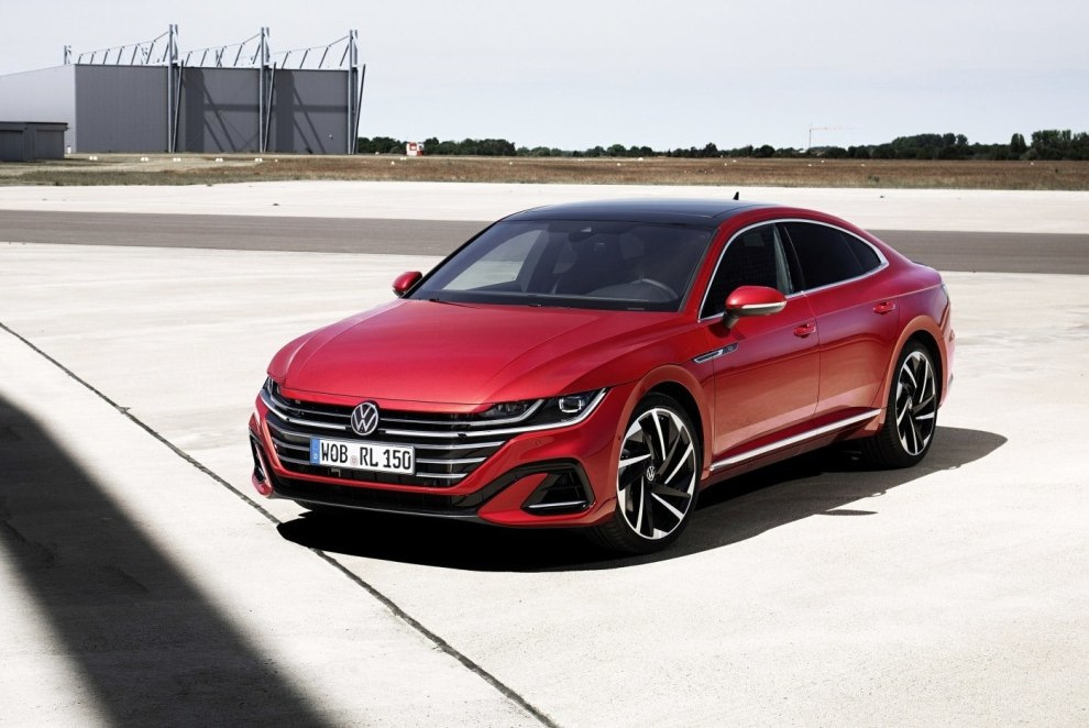 Modernizovaný liftback Volkswagen Arteon