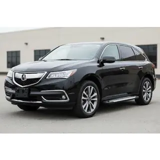 Boční nášlapy Allmond Grey (2 ks, hliník) Acura MDX 2013–2020 fotografie 1