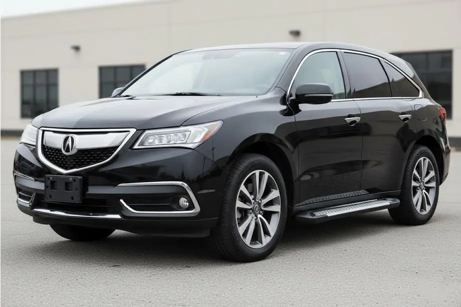Acura MDX 2013–2020 Boční nášlapy Allmond Grey (2 ks, hliník) Image