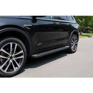Boční prahy Allmond Black (2 ks, hliník) fotografie 1