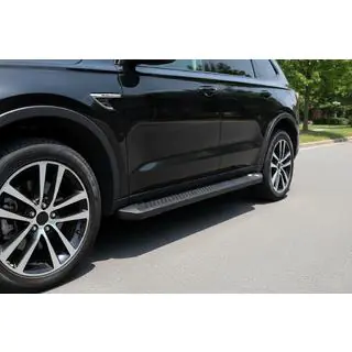 Boční prahy Allmond Black (2 ks, hliník)