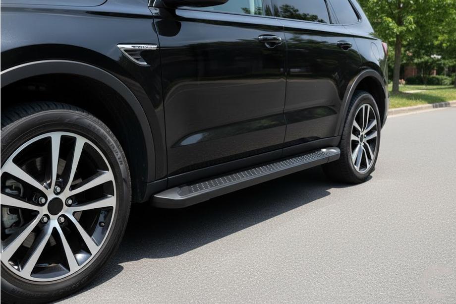 Acura MDX 2013–2020 Boční prahy Allmond Black (2 ks, hliník) Image