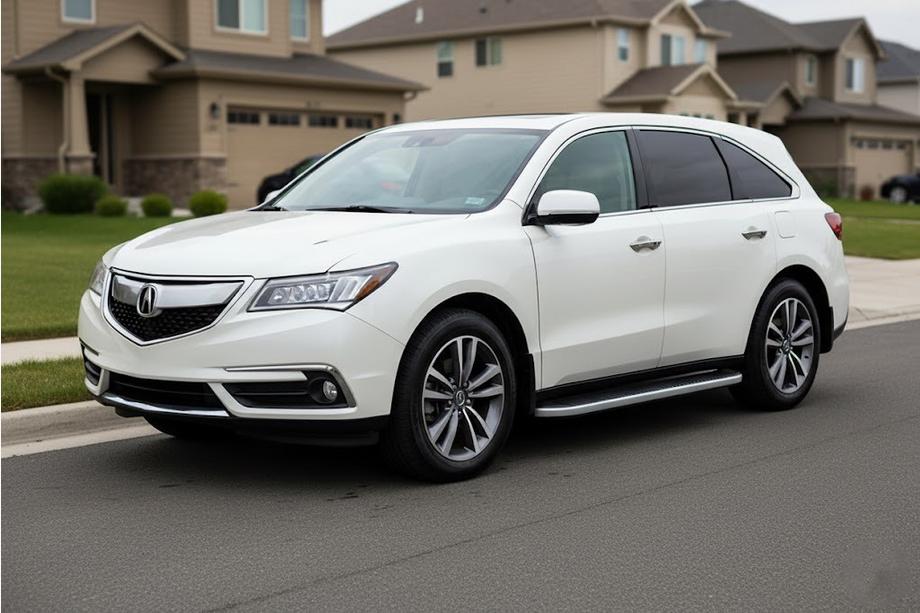 Acura MDX 2013–2020 Boční nášlapy Tayga Grey (2 ks, hliník) Fotografie 1