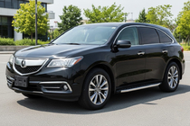 Acura MDX 2013–2020 Boční nášlapy BlackLine (2 ks, hliník) fotografie 1