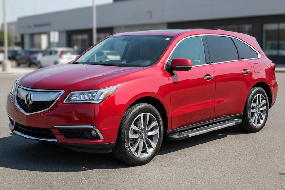 Acura MDX 2013–2020 Boční prahy RedLine V1 (2 ks, hliník) Image