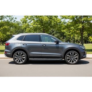 Boční prahy Bosphorus Black (2 ks, hliník) Acura MDX 2013–2020 fotografie 1