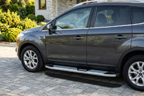 Ford Kuga 2008–2013 Boční nášlapy Mevsim Grey (2 ks, hliník) fotografie 1