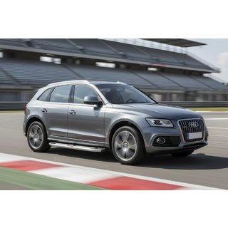 Boční nášlapy Mevsim Grey (2 ks, hliník) Audi Q5 2008–2017 fotografie 1
