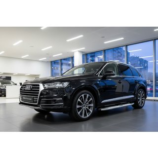 Boční nášlapy Mevsim Grey (2 ks, hliník) Audi Q7 2015–2026 fotografie 1