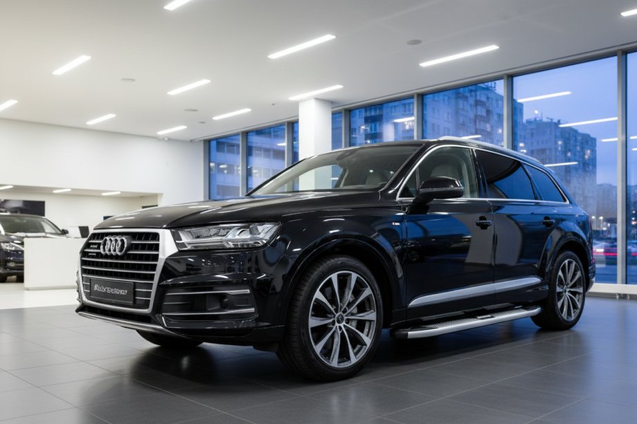 Audi Q7 2015–2026 Boční nášlapy Mevsim Grey (2 ks, hliník) Image