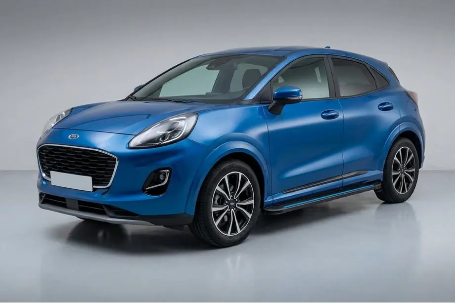 Ford Puma 2019– Boční nášlapy Maya Blue (2 ks, hliník) Image