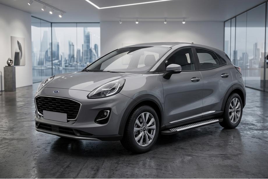Ford Puma 2019– Boční nášlapy Line (2 ks, hliník) Image
