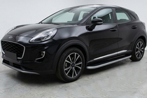 Ford Puma 2019– Boční nášlapy Tayga Grey (2 ks, hliník) fotografie 1