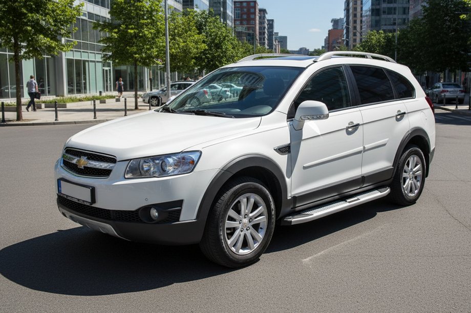 Chevrolet Captiva 2006–2019 Boční nášlapy Mevsim Grey (2 ks, hliník) Image