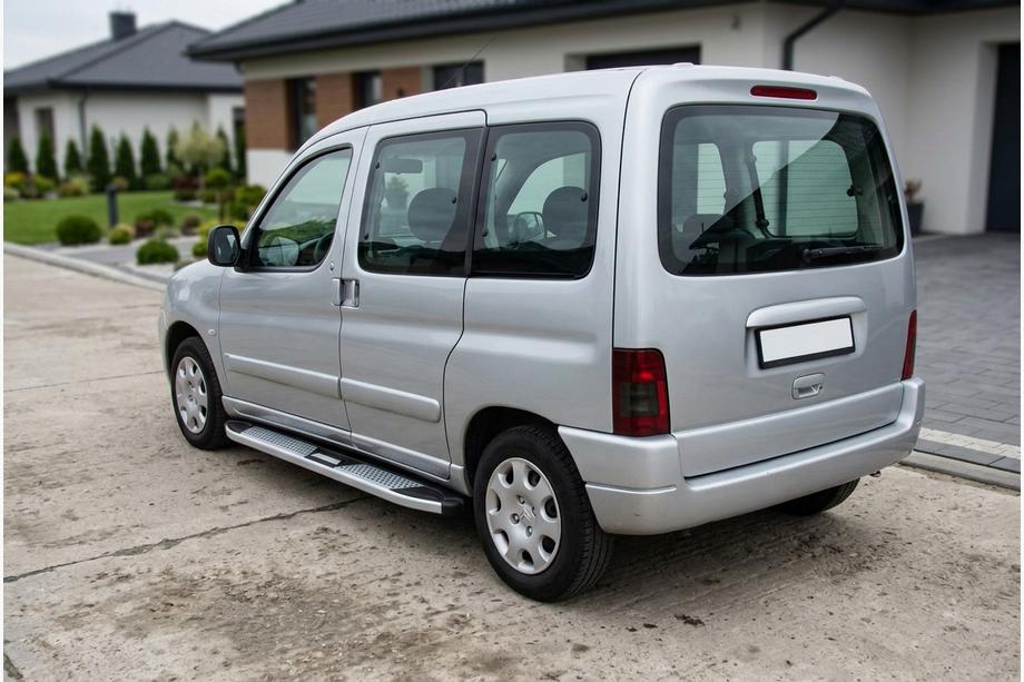 Citroen Berlingo 1996–2008 Boční nášlapy Mevsim Grey (2 ks, hliník) Image