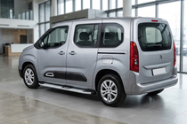 Citroen Berlingo/Multispace 2018– Boční nášlapy Mevsim Grey (2 ks, hliník) Krátký rozvor fotografie 1