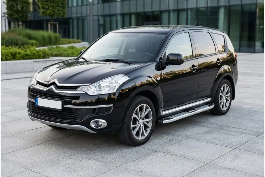 Citroen C-Crosser 2007–2013 Boční nášlapy Mevsim Grey (2 ks, hliník) Image