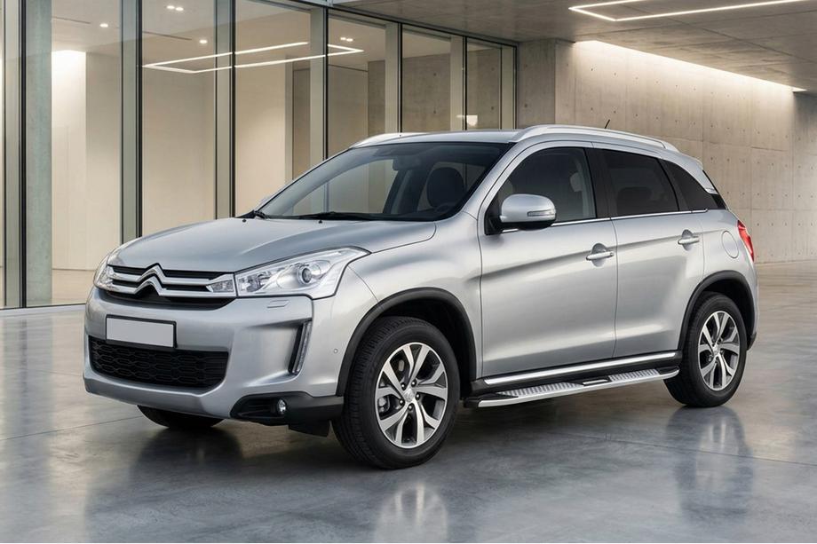 Citroen C-4 Aircross 2012–2017 Boční nášlapy Mevsim Grey (2 ks, hliník) Image