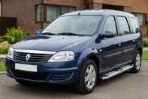Dacia Logan MCV 2004–2014 Boční nášlapy Mevsim Grey (2 ks, hliník) fotografie 3