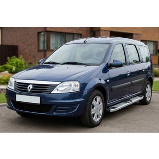 Boční nášlapy Mevsim Grey (2 ks, hliník) Dacia Logan MCV 2004–2014 fotografie 3