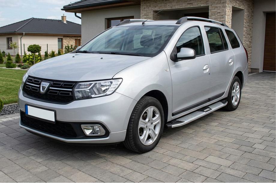 Dacia Logan MCV 2013–2020 Boční nášlapy Mevsim Grey (2 ks, hliník) Image