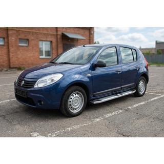 Boční nášlapy Mevsim Grey (2 ks, hliník) Dacia Sandero 2007–2013 fotografie 1