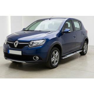 Boční nášlapy Mevsim Grey (2 ks, hliník) Dacia Sandero 2013–2020 fotografie 1