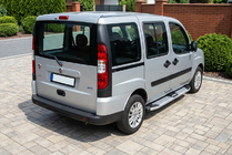 Fiat Doblo I 2005–2010 Boční nášlapy Mevsim Grey (2 ks, hliník) fotografie 1