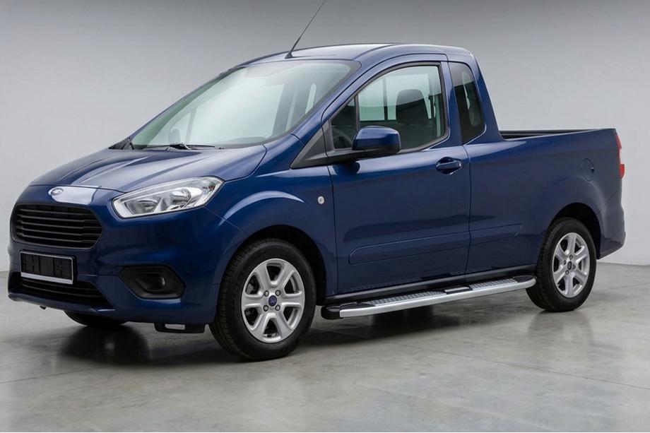Ford Courier 2014–2023 Boční nášlapy Mevsim Grey (2 ks, hliník) Image