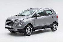Ford EcoSport 2013–2022 Boční nášlapy Mevsim Grey (2 ks, hliník) fotografie 1