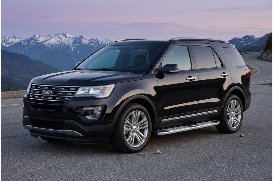 Ford Explorer 2011–2019 Boční nášlapy Mevsim Grey (2 ks, hliník) Image