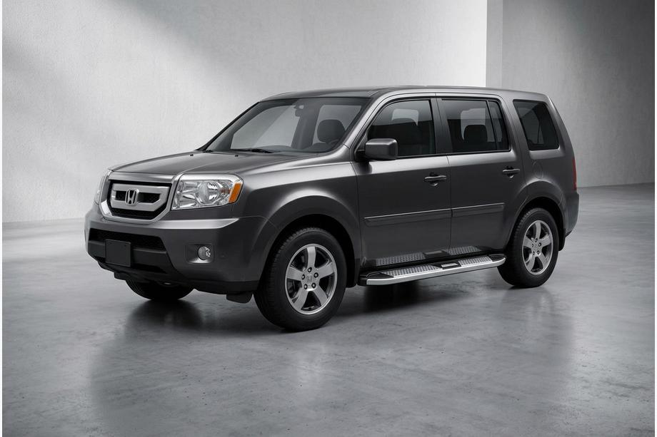 Honda Pilot 2008–2015 Boční nášlapy Mevsim Grey (2 ks, hliník) Fotografie 1