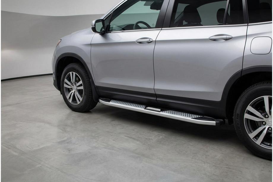 Honda Pilot 2015–2022 Boční nášlapy Mevsim Grey (2 ks, hliník) Image