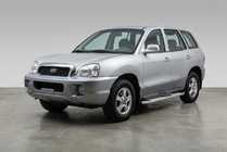 Hyundai Santa Fe 1 2000–2006 Boční nášlapy Mevsim Grey (2 ks, hliník) fotografie 1