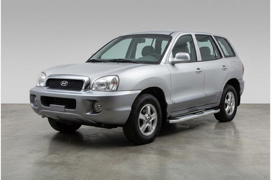 Hyundai Santa Fe 1 2000–2006 Boční nášlapy Mevsim Grey (2 ks, hliník) Image