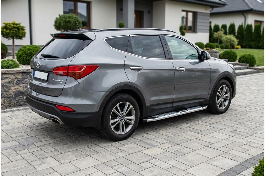 Hyundai Santa Fe 3 2012–2018 Boční nášlapy Mevsim Grey (2 ks, hliník) Image