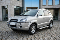 Hyundai Tucson JM 2004– Boční nášlapy Mevsim Grey (2 ks, hliník) fotografie 1
