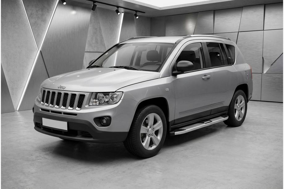Jeep Compass 2006–2016 Boční nášlapy Mevsim Grey (2 ks, hliník) Image