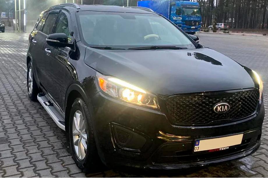 Kia Sorento III UM 2014–2020 Boční nášlapy Mevsim Grey (2 ks, hliník) Fotografie 5