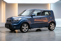 Kia Soul I 2008–2013 Boční nášlapy Mevsim Grey (2 ks, hliník) fotografie 1