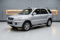Kia Sportage 2004–2010 Boční nášlapy Mevsim Grey (2 ks, hliník) fotografie 1