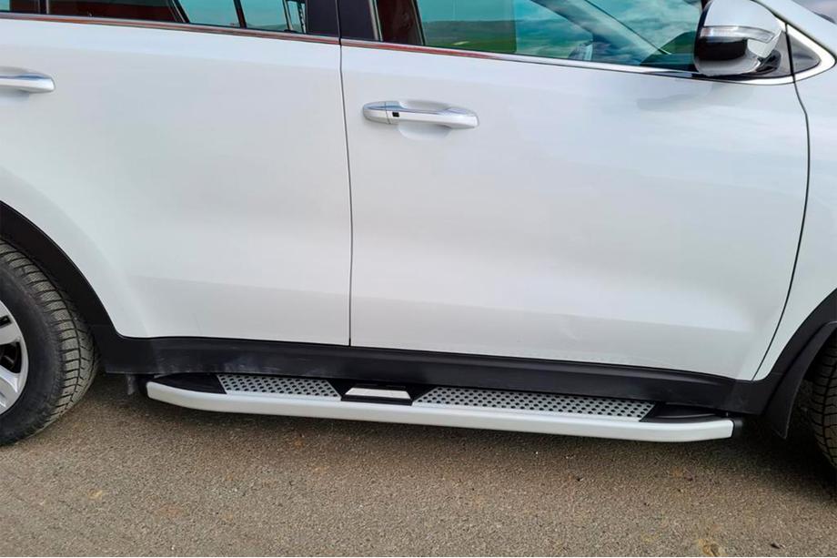 Kia Sportage 2015–2021 Boční nášlapy Mevsim Grey (2 ks, hliník) Image
