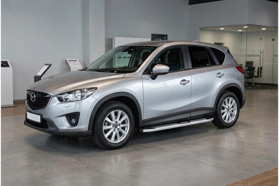Mazda CX-5 2012–2017 Boční nášlapy Mevsim Grey (2 ks, hliník) Image