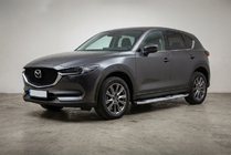 Mazda CX-5 2017–2025 Boční nášlapy Mevsim Grey (2 ks, hliník) fotografie 1