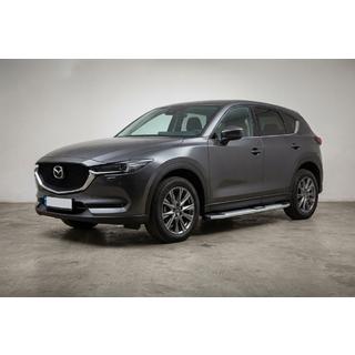 Boční nášlapy Mevsim Grey (2 ks, hliník) Mazda CX-5 2017–2025 fotografie 1