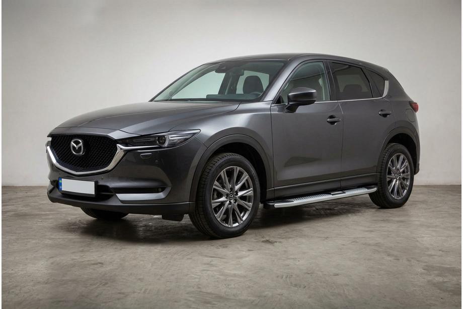 Mazda CX-5 2017–2025 Boční nášlapy Mevsim Grey (2 ks, hliník) Image