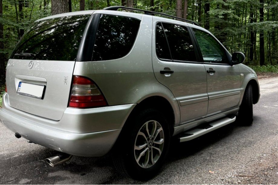 Mercedes ML W163 1997–2005 Boční nášlapy Mevsim Grey (2 ks, hliník) Fotografie 4