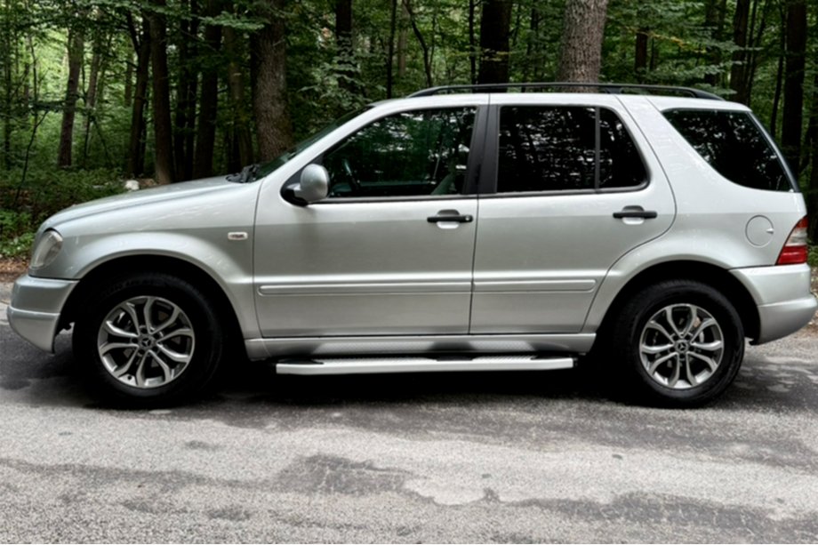 Mercedes ML W163 1997–2005 Boční nášlapy Mevsim Grey (2 ks, hliník) Fotografie 3