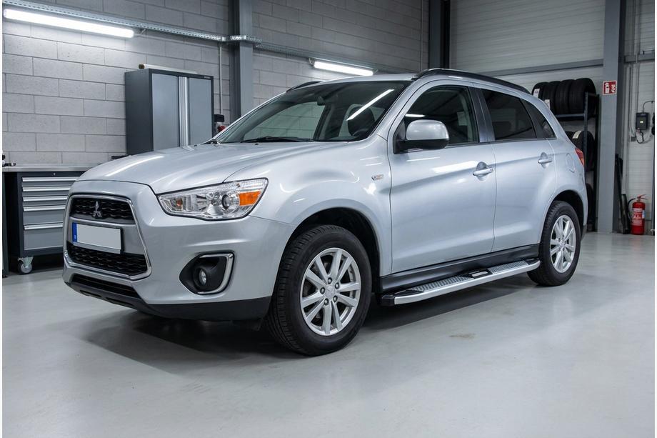 Mitsubishi ASX 2010–2023 Boční nášlapy Mevsim Grey (2 ks, hliník) Image