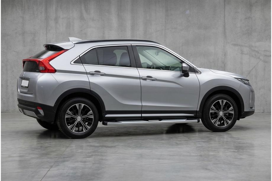 Mitsubishi Eclipse Cross 2017– Boční nášlapy Mevsim Grey (2 ks, hliník) Image